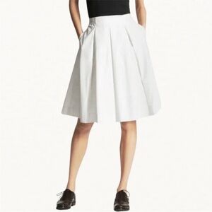 Uniqlo White Skirt Size M